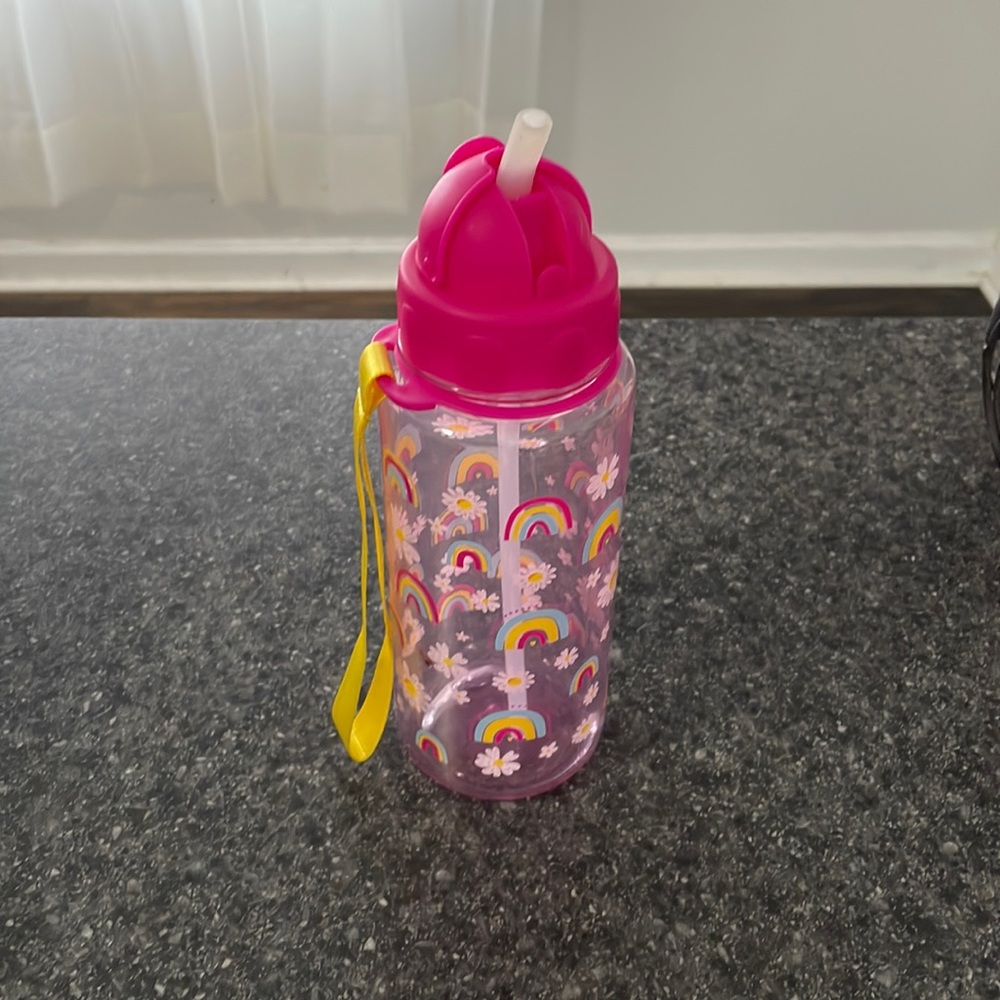 🌷5/$10🌷Rainbow Flower 16.9 fl. Oz. Water Bottle